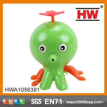 2015 good quality kids wind up plastic toy octopus
